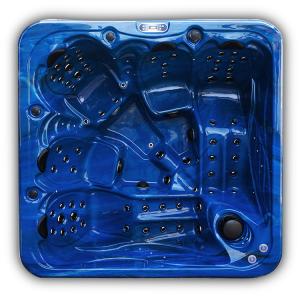 Quality 5 Person Extra Large Massage Spa Bathtub With 2 Lounge Outdoor Hot Tub wholesale