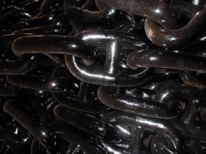 Stud link anchor chain