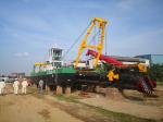 River Sand Excavation Cutter Suction Dredger 160 Tons Full Load Weight