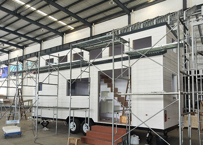 40ft Tiny House With Patio And 2 Bedroom Prefabricated Home Ready To Live In