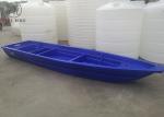 B5M Fishing Plastic Rowing Boat , Plastic Work Boats For Fish Farm / Aquaculture