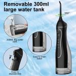 Dental Teeth Cleaning Water Flosser Electric Cordless Ipx7 Waterproof Oral