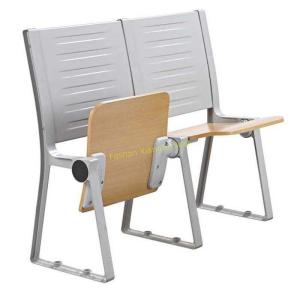 Quality Armless Waiting Room College Classroom Furniture / Floor Mounted Fold Up Chairs wholesale