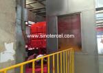 Capacity 50T Box Semi Trailer Storage Containers Air Brake