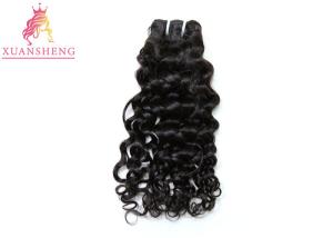 Quality Grade 10A Raw Bundles Virgin Cuticle Aligned Hair Italian Curly Style wholesale