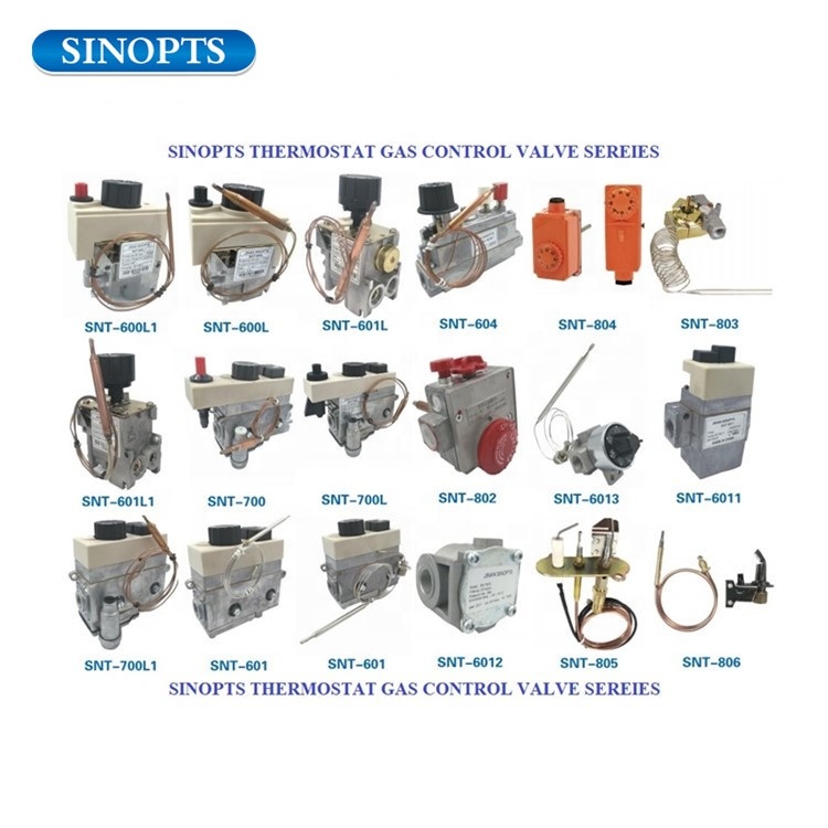 30-75&ordm; C Sinopts Thermostat Water Heater Natural Gas Control Valve