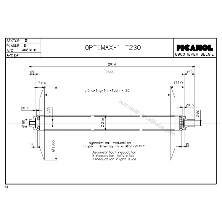 Warping Steel Beam Itema Rapier Spare Parts For Textile Looms