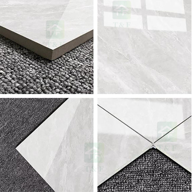 Grade AAA Ceramic Wall Tiles Flooring Marble Living Room Glazed Porcelain Square Floor Tiles