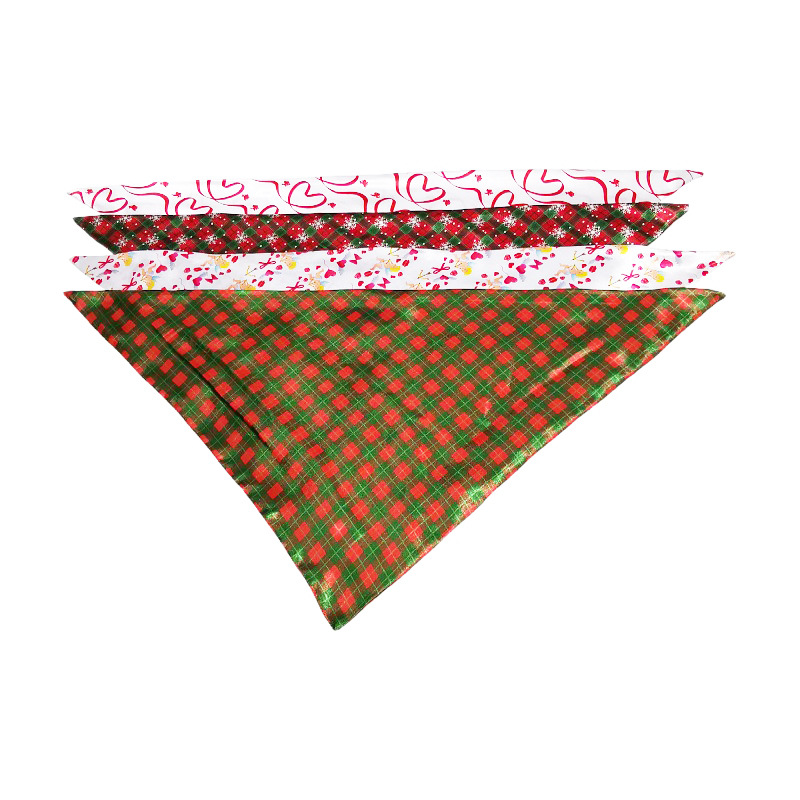 Reliable Personalized Pet Bandana Pet Accessories Red Bandana Dog Collar