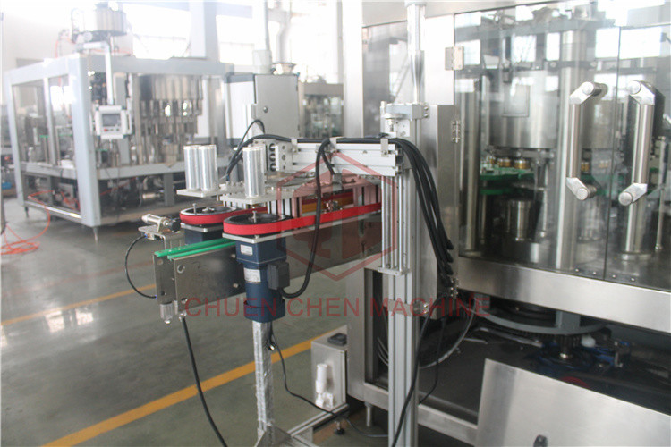 Monoblock Beverage Drink Can Filling Machine Electric Nitrogen Injection