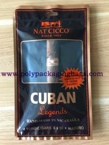 Quality Gravure Printing Custom LDPE Cigar Humidor Bags wholesale