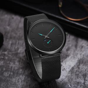 Quality PE45 Movt Alloy Quartz Wrist Watch , Scratchproof 316l Stainless Steel Watch wholesale