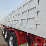 Semi Trailer Cargo Transport Truck With Customized Side Wall Height