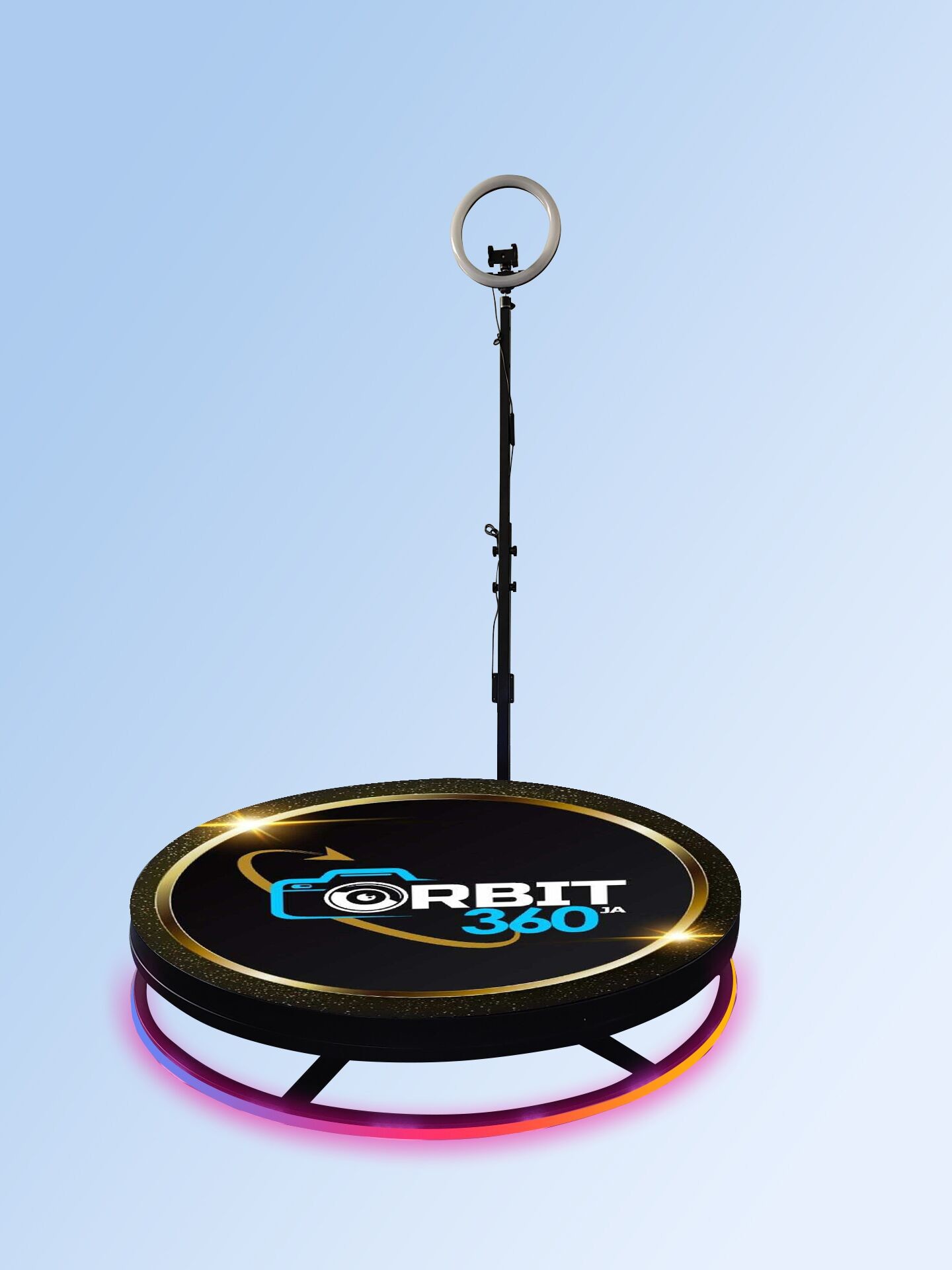Auto Rotating 360 Video Booth , 360 Selfie Platform For Parties