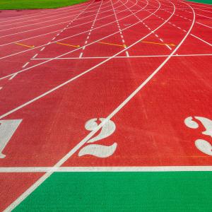 Quality Professional 13mm Thickness Sandwich Synthetic Rubber Running Track Cement wholesale