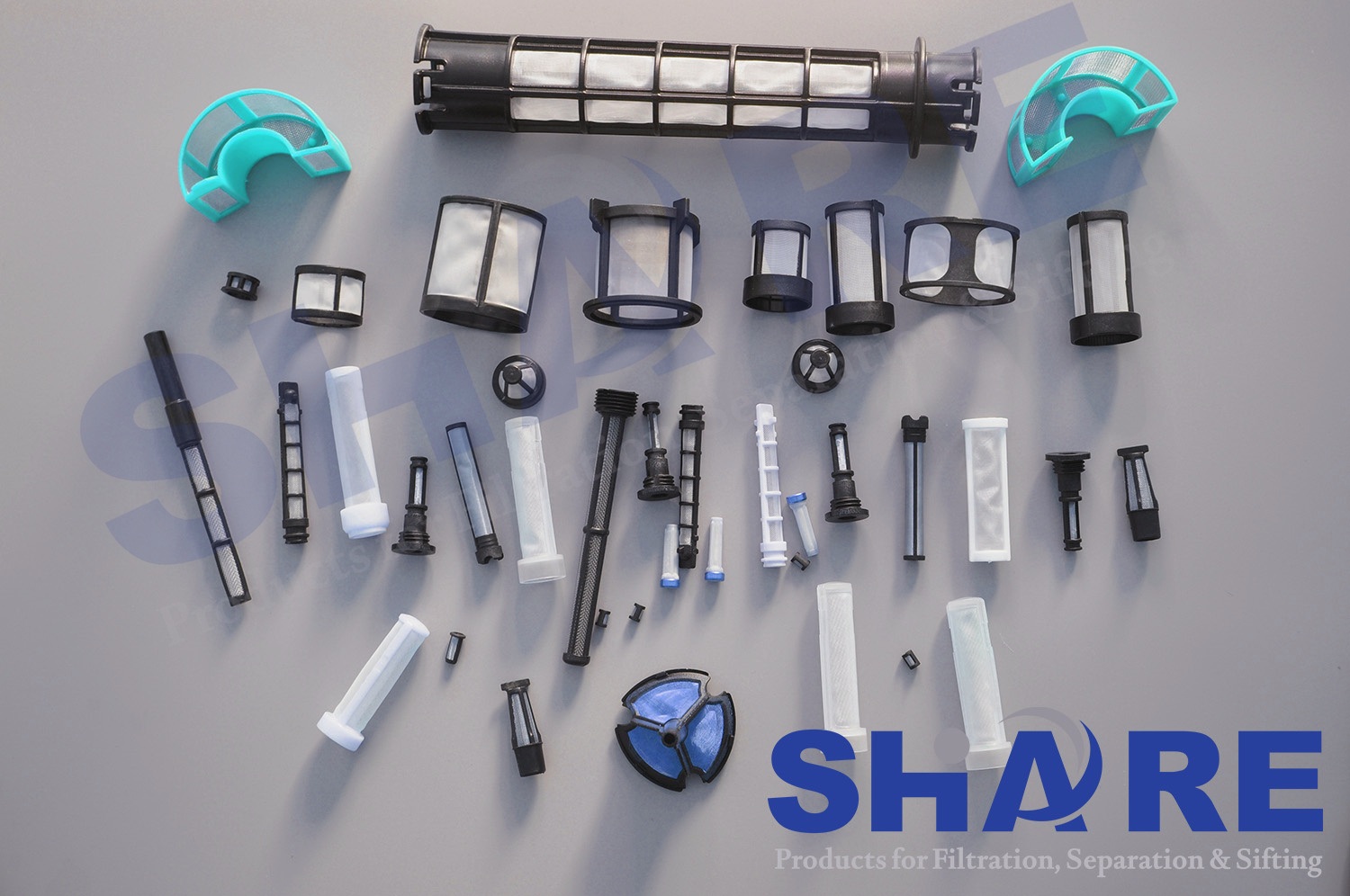 custom mesh insert moulded filters