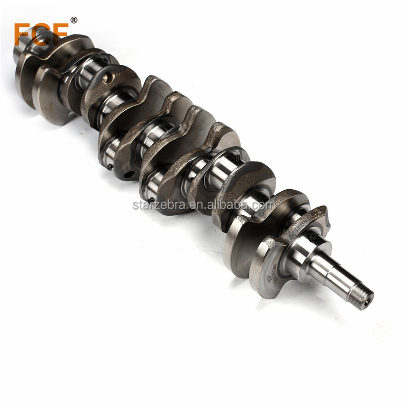 6BD1T EX200-1 Excavator Engine Crankshaft FCF DCT Forged Steel Crankshaft for Construction Works 112310-4070