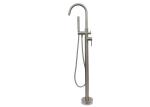 Modern Free Standing Bathtub Shower Mixer Taps Floor Mounted Tub Shower Faucets