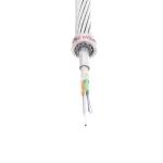 Aerial G652D OPGW Fiber Optic Cable 24Core Single Mode Ground Wire