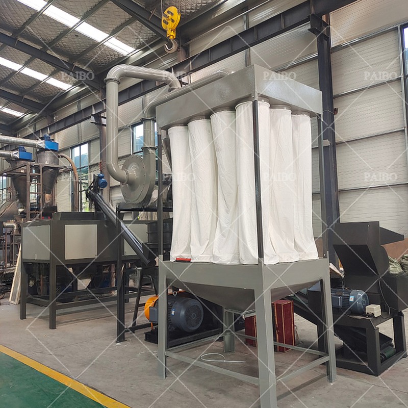 Electrostatic Separator for Plastic Rubber Silicon Separation in Machinery Repair Shops
