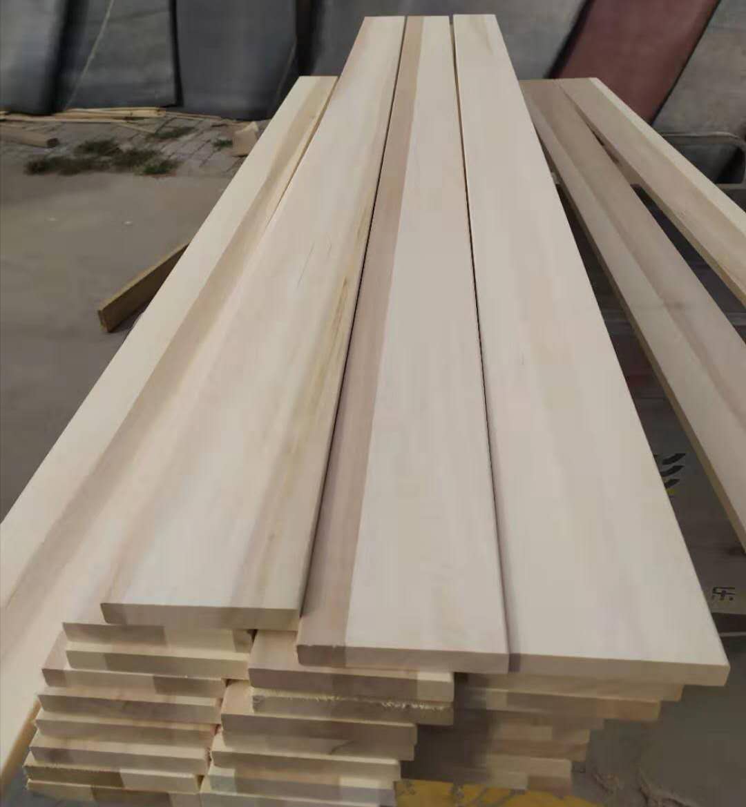 Project Solution Capability Others Wood Slatted Bed Frame with Popular Paulownia Wood