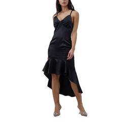 Quality Women Silk Slip Dress Elegant Customized Asymmetric Backless Dresses wholesale