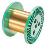 Electronics Aerospace Medical Jewelry Gold Plated Tungsten Wire 0.01 to 0.5mm