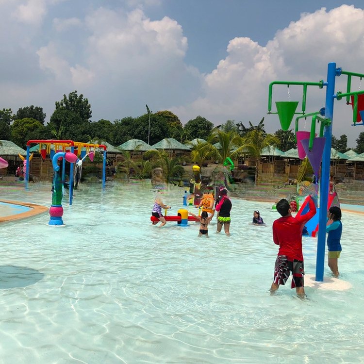 Fiberglass Material Water Amusement Park Splash Small Toys Equipment