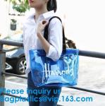 Clear Shopping Bag Transparent PVC Beach Handbag Tote Shoulder Bag Beach