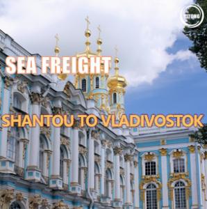 Quality Shantou China To Vladivostok Russia Sea Freight Logistics wholesale
