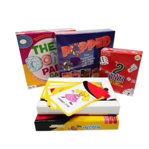 Quality OEM Eco Friendly 350gsm SBS Board Kids Game Card wholesale