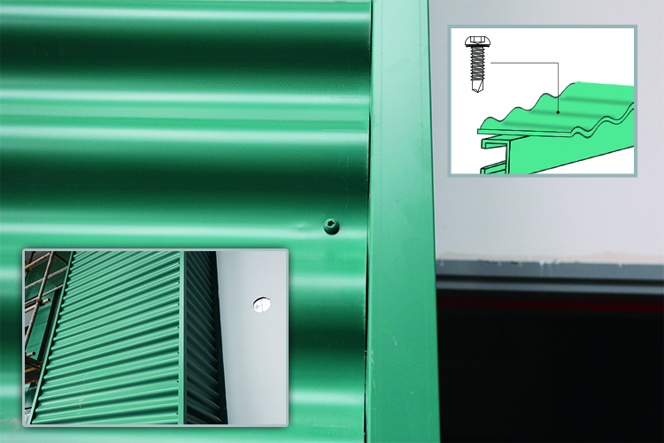 Rustproof Coated 410 Stainless Self Drilling Tek Screws for Metal Roofing Wall Panel