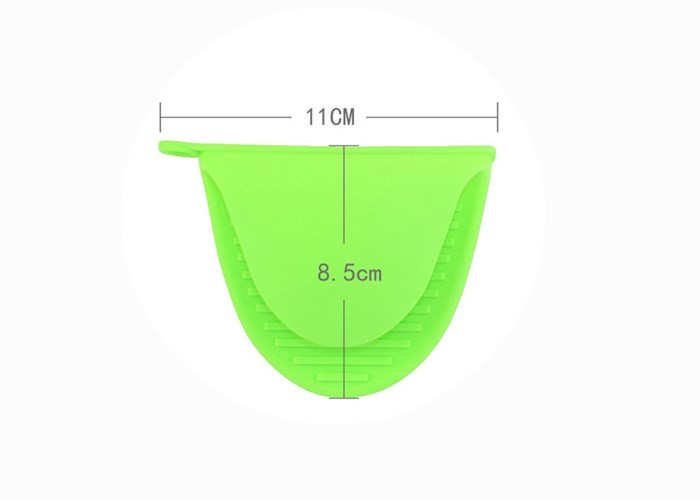 Logo Customized Silicone Kitchen Gloves / Non Slip Silicone Oven Mitts