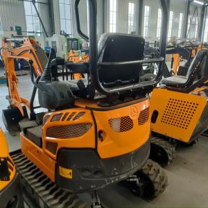 Quality Multipurpose Hydraulic 1 Tonne Mini Excavator Small Mechanical Digger wholesale