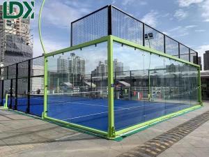 Quality Padel Sports Padel Court Outdoor Equipment Panoramic Platform Tennis Court wholesale