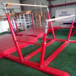 Kids Gymnastics Training Equipment Outdoor Uneven Bars with Extension Legs in