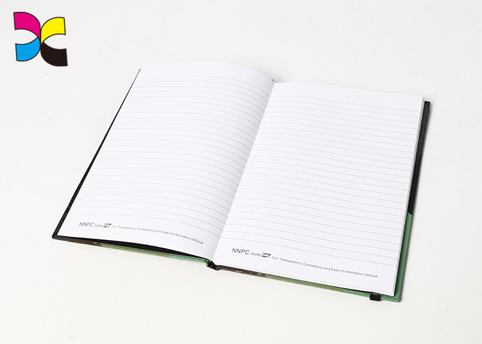 Concise Design Hardcover Agenda Diary Notebook Sewing And Edition Binding A5 A4 Custom Size