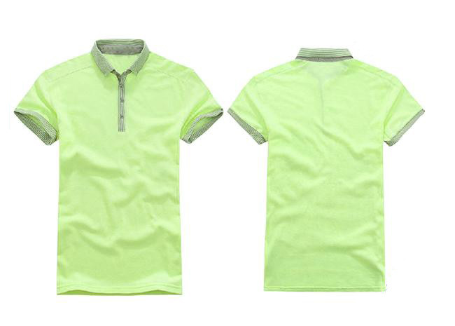 Summer Short Sleeve Cotton Polo Shirts , 4 - Button Placket Boys' Polo Shirt