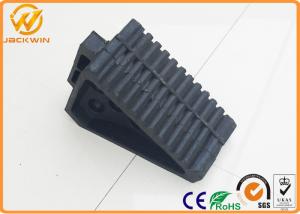 Quality Light Weight Recycled Solid Rubber Wheel Stopper Anti Corruption 235*115*175 mm wholesale