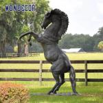 Large Size Bronze Horse Statue Life Size For Garden Decoration