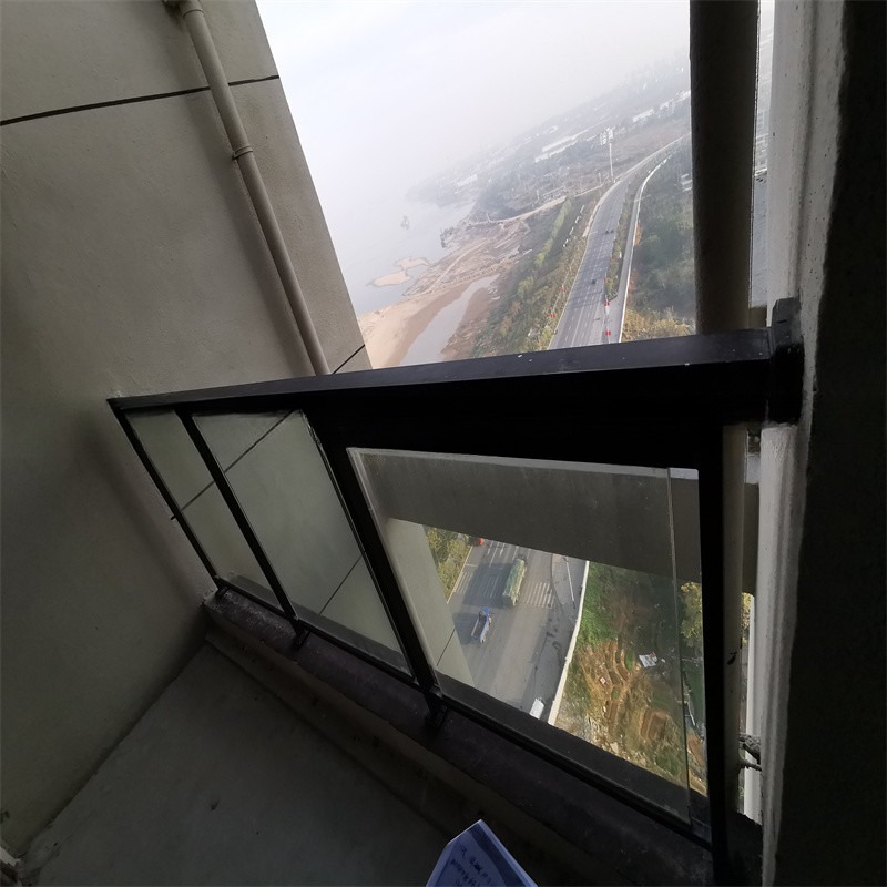 Residential Outdoor balcony Metal Balustrade Balcony Porch Railings Post systems