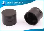 Customized Easy Open Plastic Flip Top Caps Hot Stamping Frosting For Dispensing