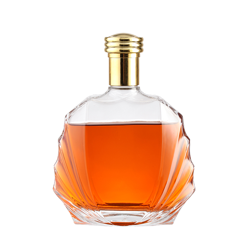 Customized Color Glass Bottles for Beverage Industrial Whisky Gin Brandy 500ml 750ml