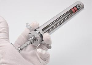 Quality Copper 20ml Veterinary Metal Syringe 9.5cm Luer Lock Metal wholesale