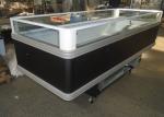 2500mm R290 Dual Temperature Island Fridge For Supermarket