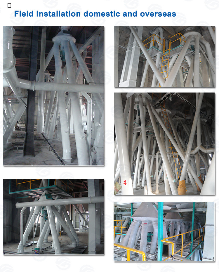 TFPX 380V Spiral Distributor Feed Mill Machine For Poultry Feed