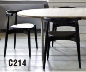 Quality America style solid wood coffee dining chair furniture wholesale