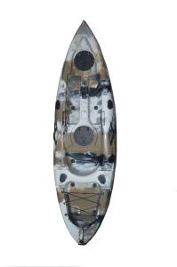 Quality 5mm Hull Thickness Sit On Top Fishing Kayak Customized Color For Adults wholesale