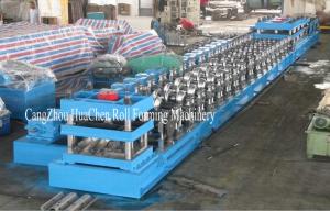 Quality PLC Guard Rail Roll Forming Machine With GCR15 Bearing Steel For Highways wholesale