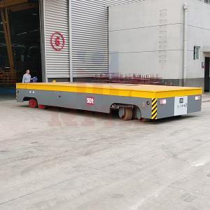 Quality 50 Tons Heavy Load Trackless Transfer Trolley Hydraulic Steering wholesale